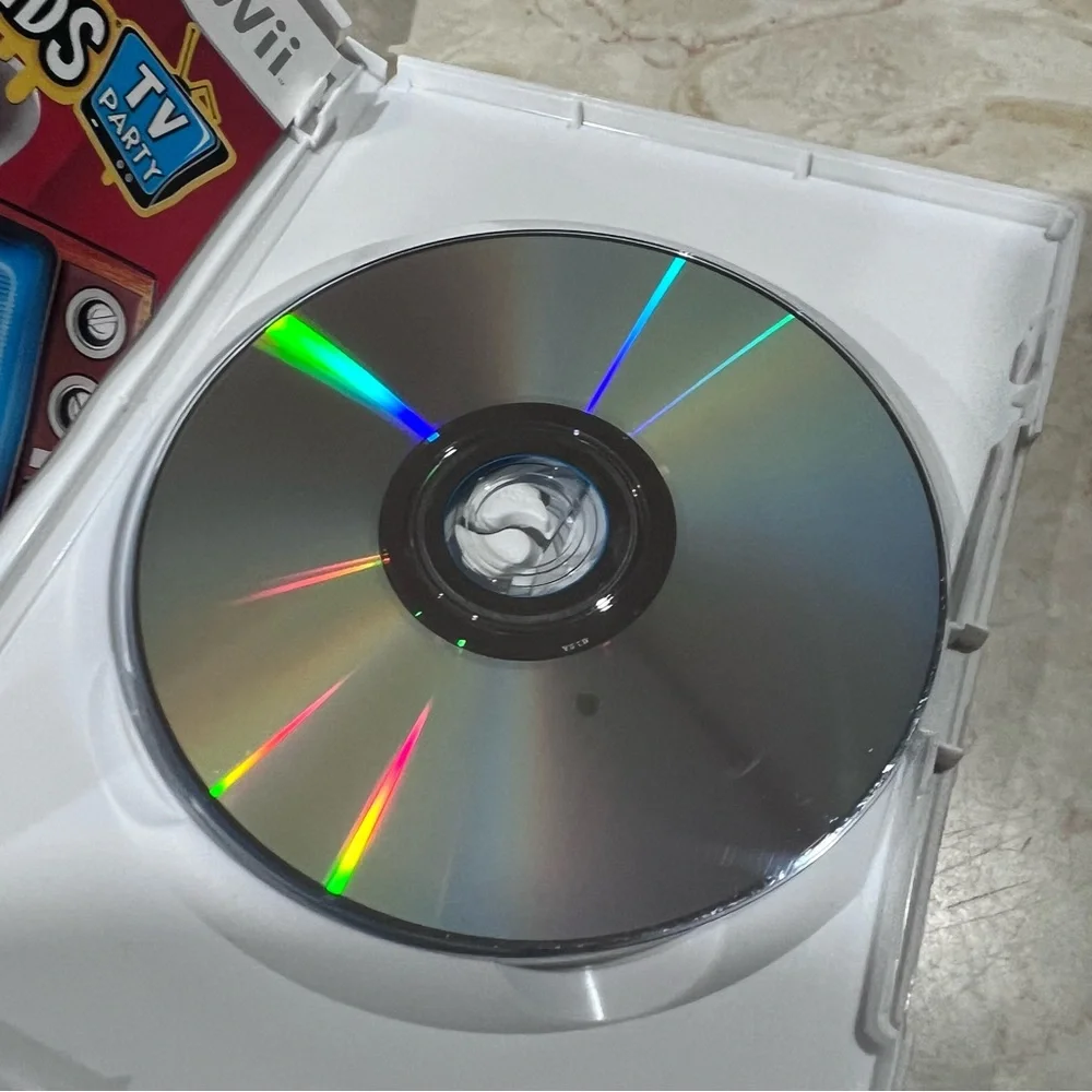 Nintendo Wii Rayman Raving Rabbids Tv Party Video Game